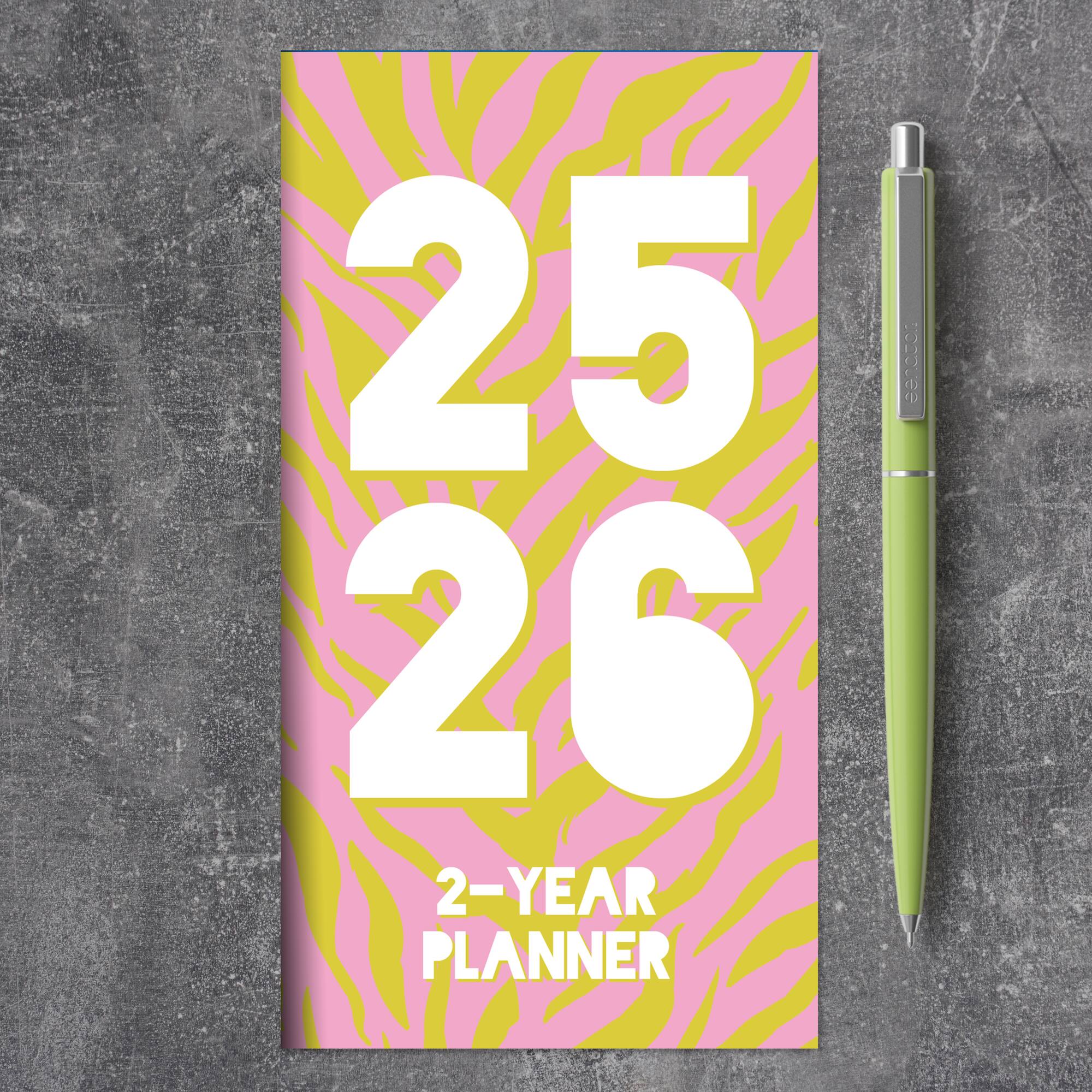 TF Publishing 2025-2026 Small Sassy Zebra Monthly Pocket Planner